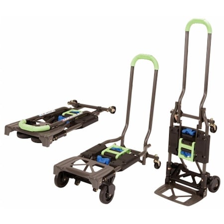 Swivel Shifter Multi-Position Folding Hand Truck & Cart- 49.25 x 16.625 x 13.75 in. SW3363457